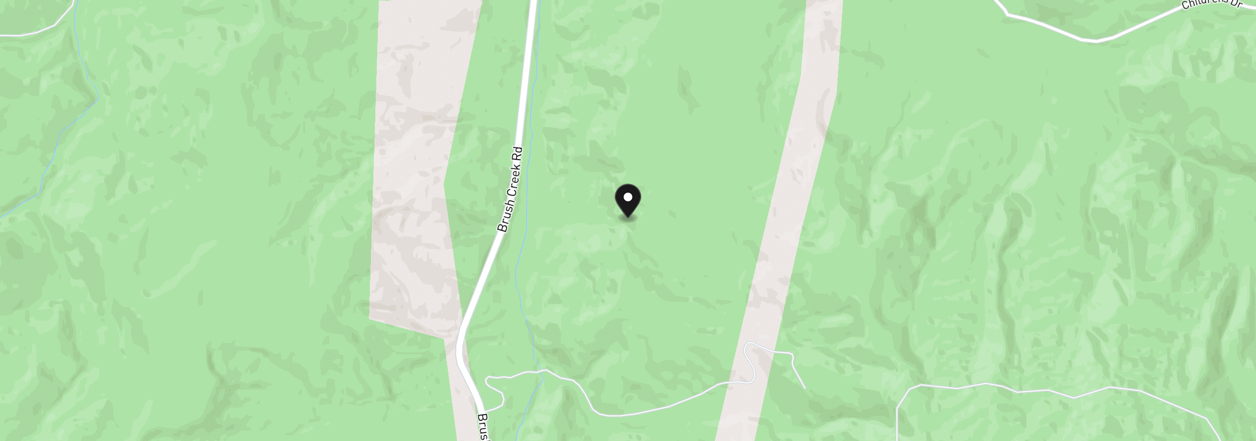 Map showing the location of Marcola Rd N, Sweet Home, OR 97386
