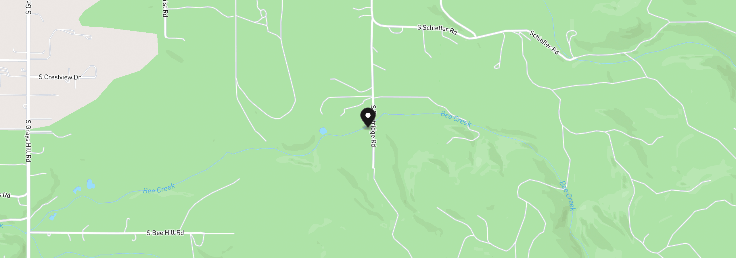 Map showing the location of 30641 S Partridge Rd, Colton, OR 97017