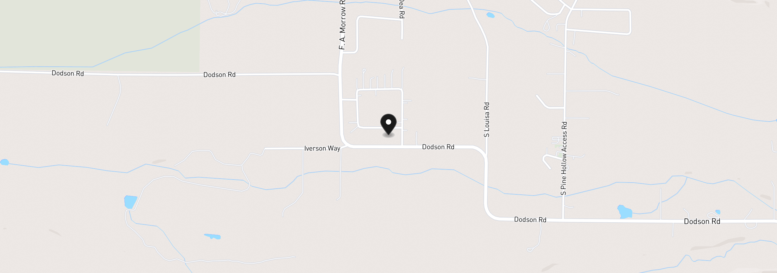 Map showing the location of 314 S Wayne Rd, Tygh Valley, OR 97063