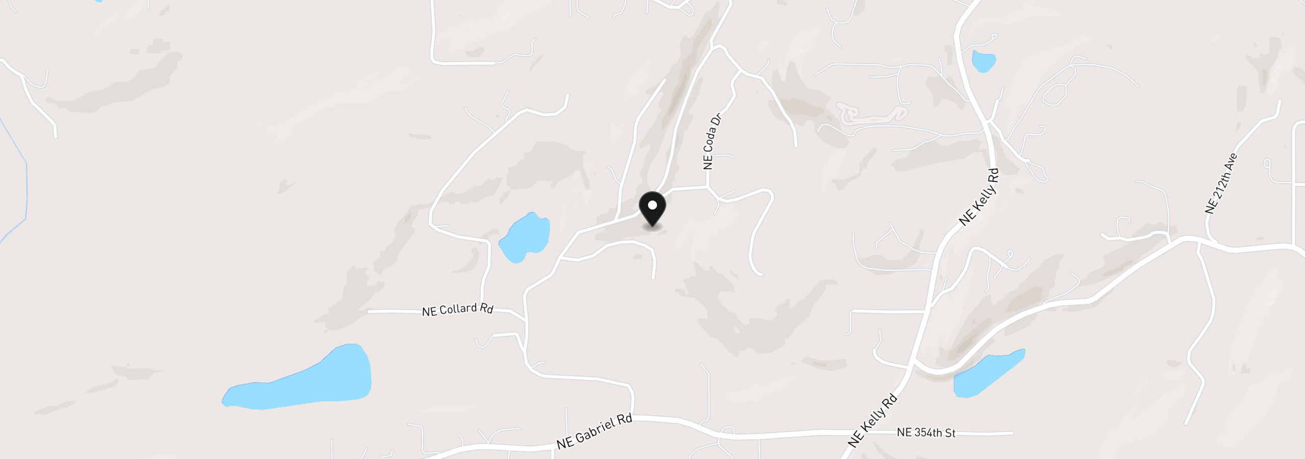 Map showing the location of 18820 NE Sunrise Ln, Yacolt, Wa 98675
