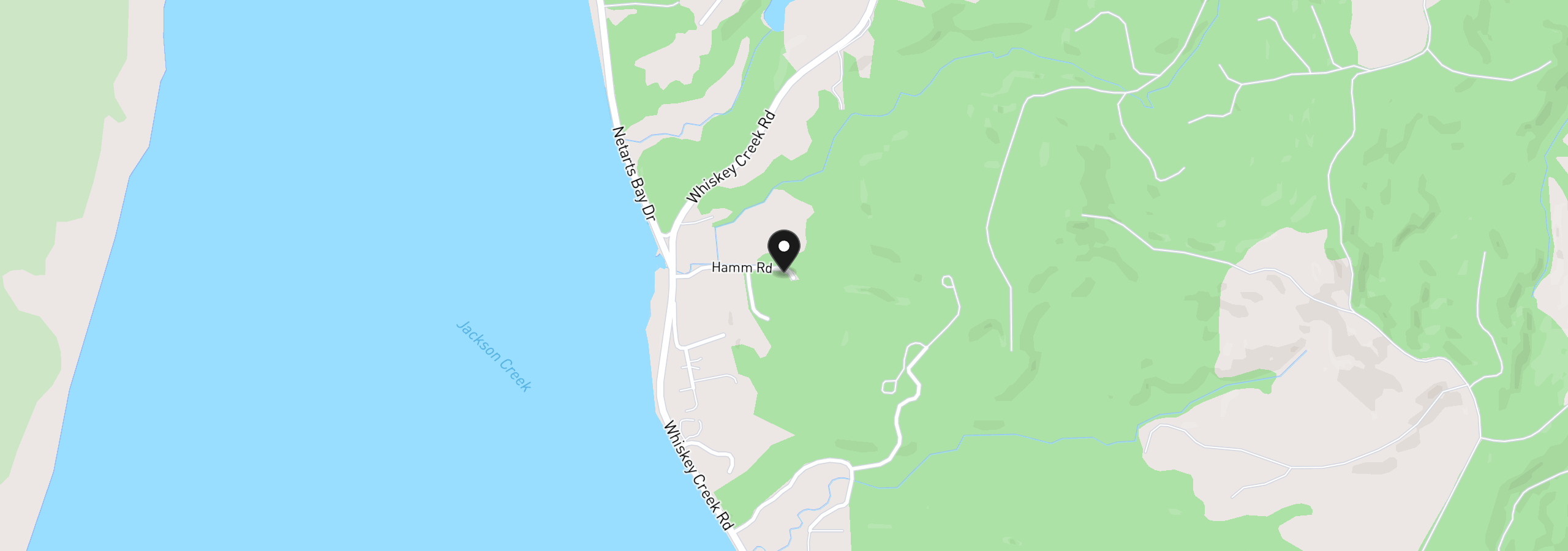 Map showing the location of 4000 Hamm Rd, Tillamook, OR 97141