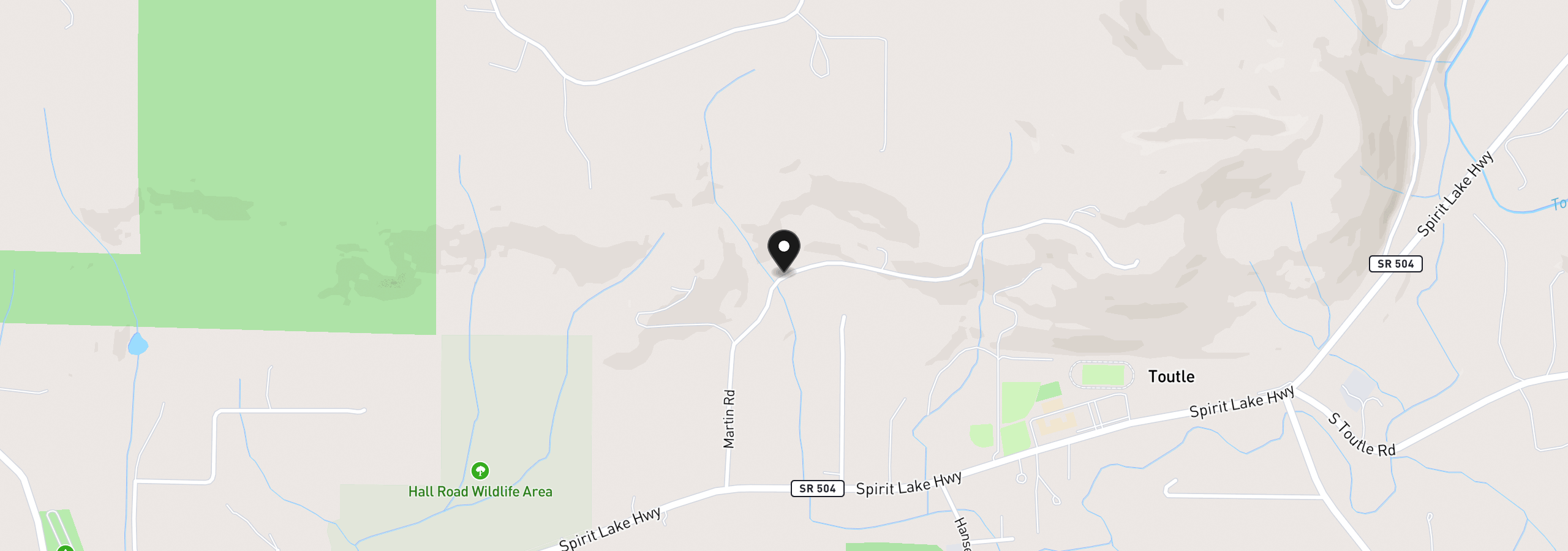 Map showing the location of 303 Shadow Mountain Rd, Silver Lake, Wa 98645