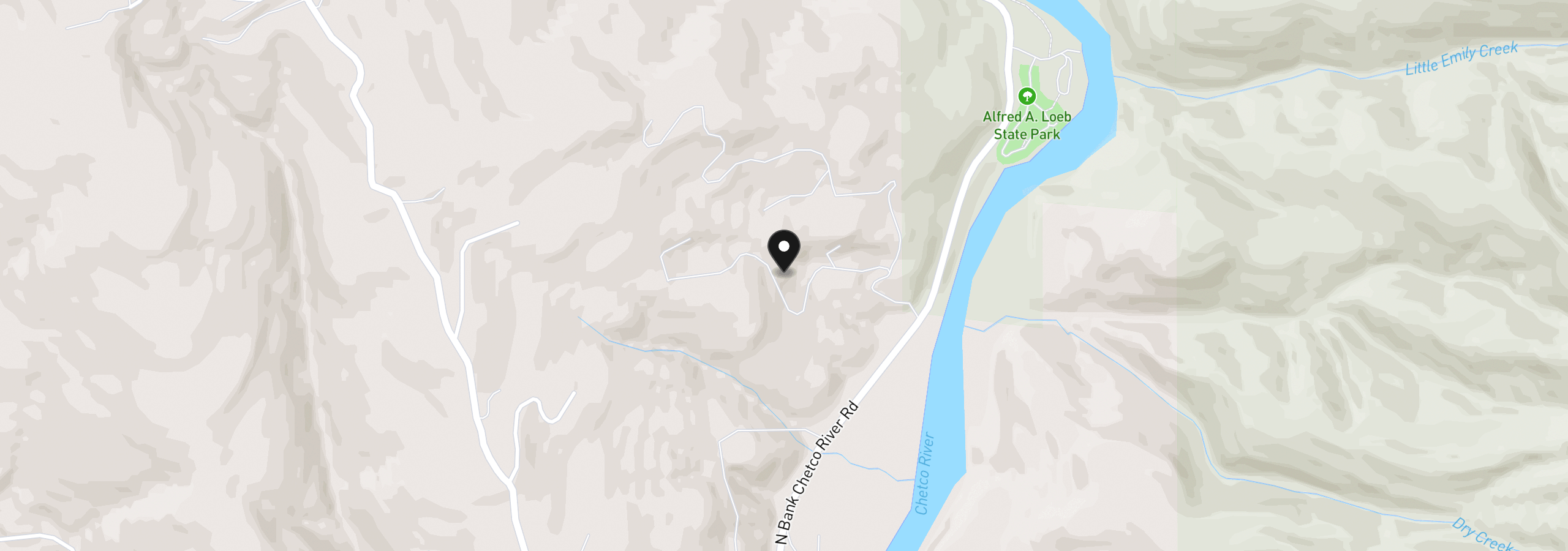Map showing the location of Bobcat Dr Tl #700, Brookings, OR 97415