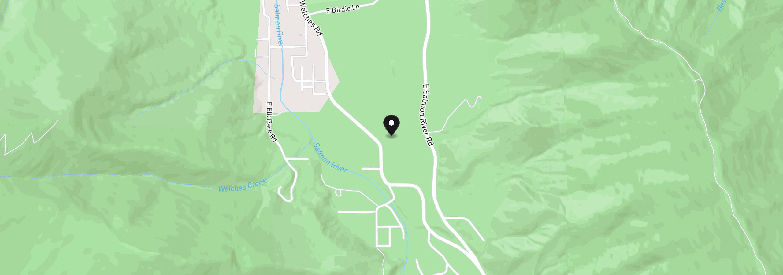 Map showing the location of 27540 E Welches Rd, Welches, OR 97067