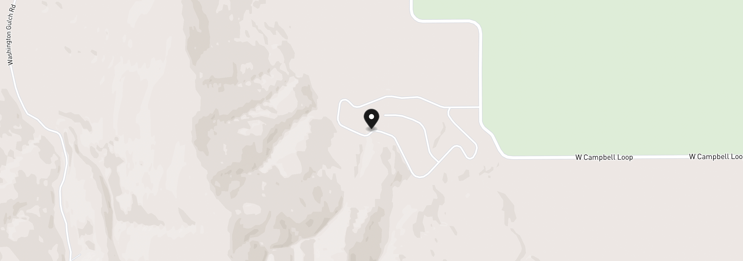 Map showing the location of 17901 Deer Park Loop, Baker City, OR 97814
