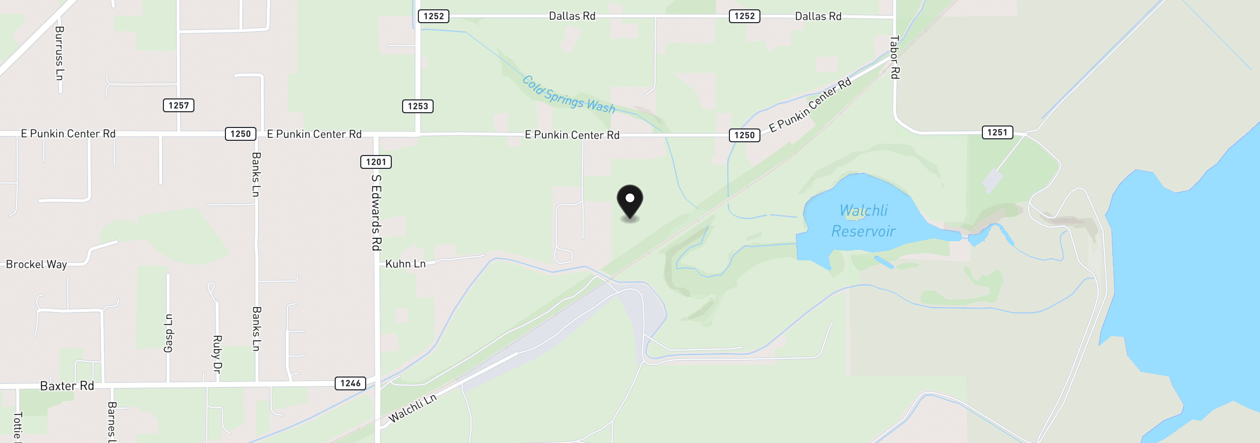 Map showing the location of B and B Ln 2, Hermiston, OR 97838