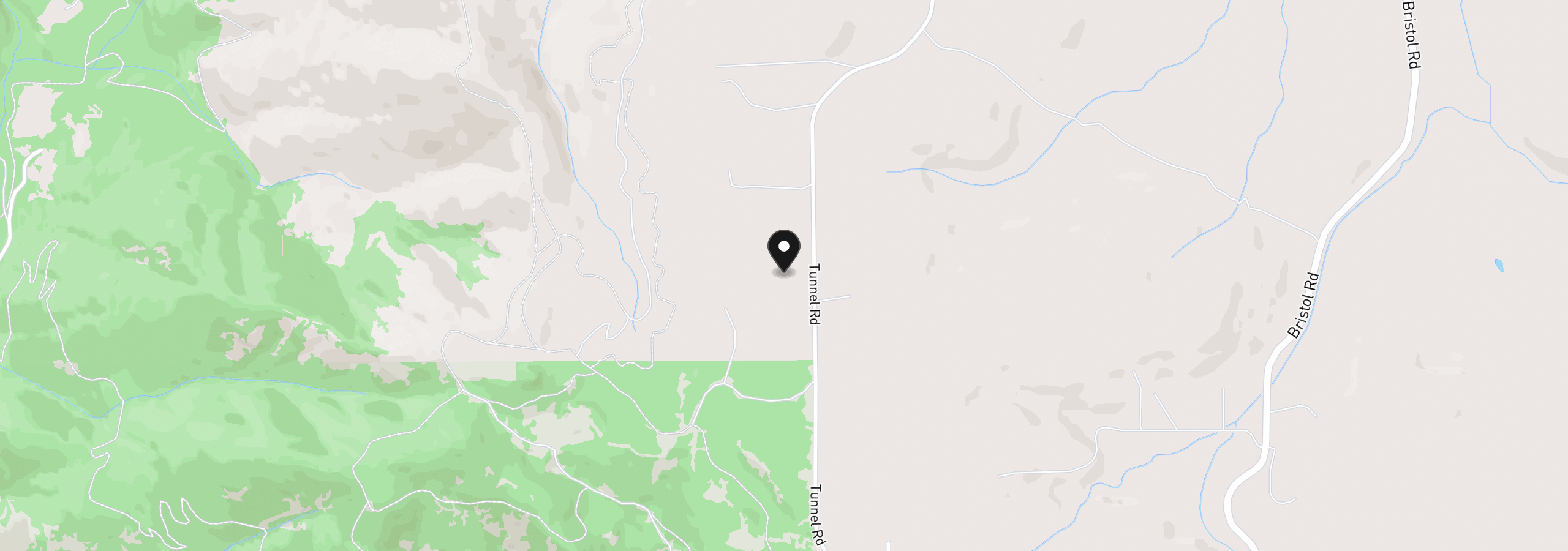 Map showing the location of 99 Tunnel Rd, White Salmon, Wa 98672