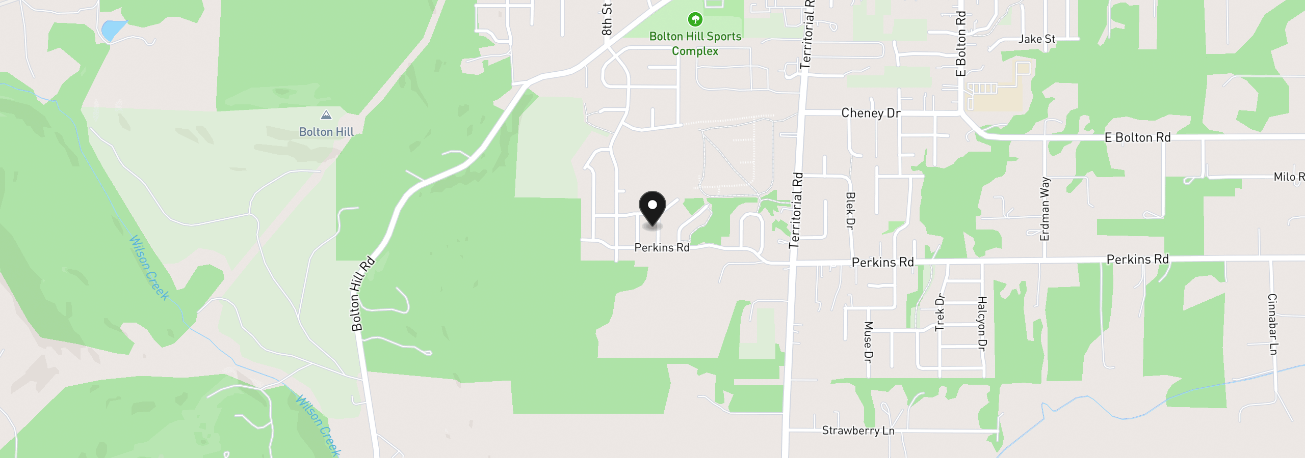 Map showing the location of 87792 Lark St, Veneta, OR 97487
