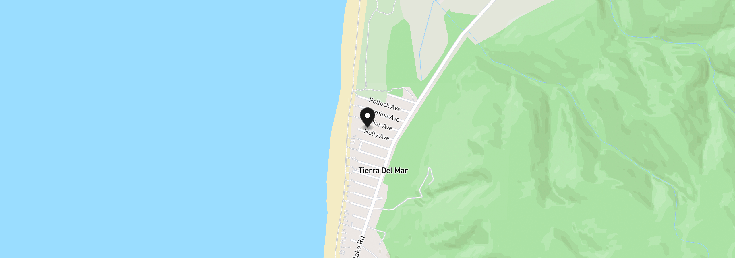 Map showing the location of 5750 Holly Ave, Cloverdale, OR 97112