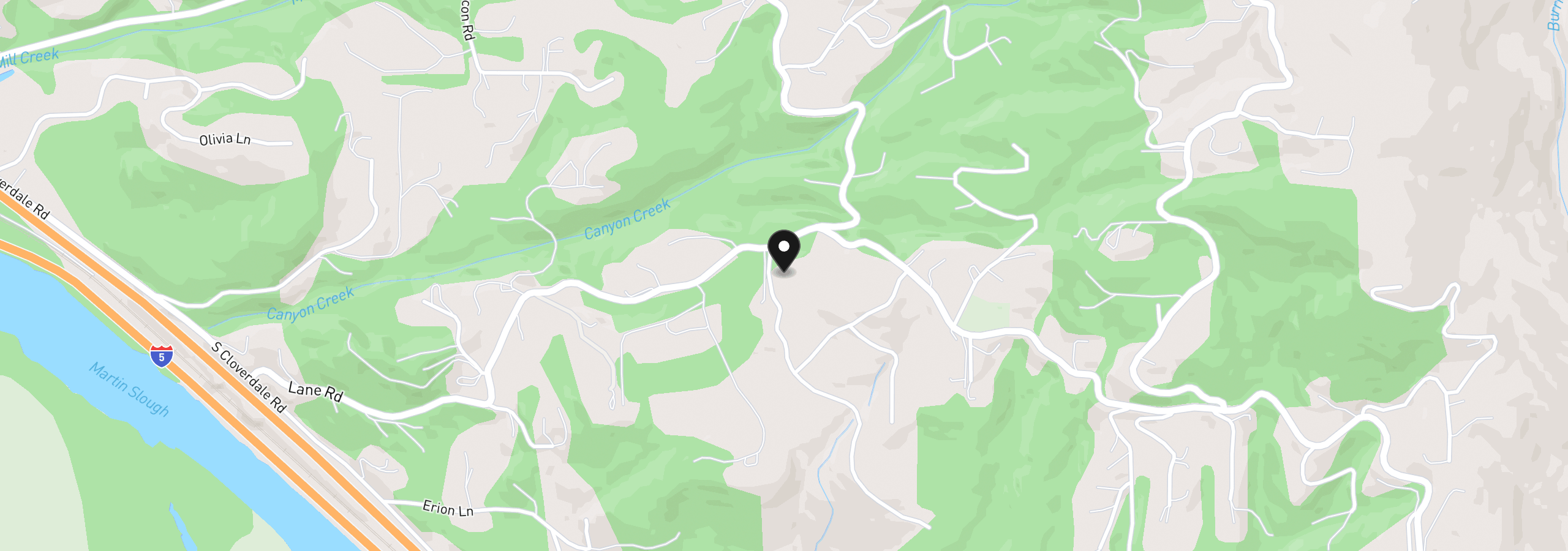 Map showing the location of 207 Jordan View Dr, Woodland, Wa 98674