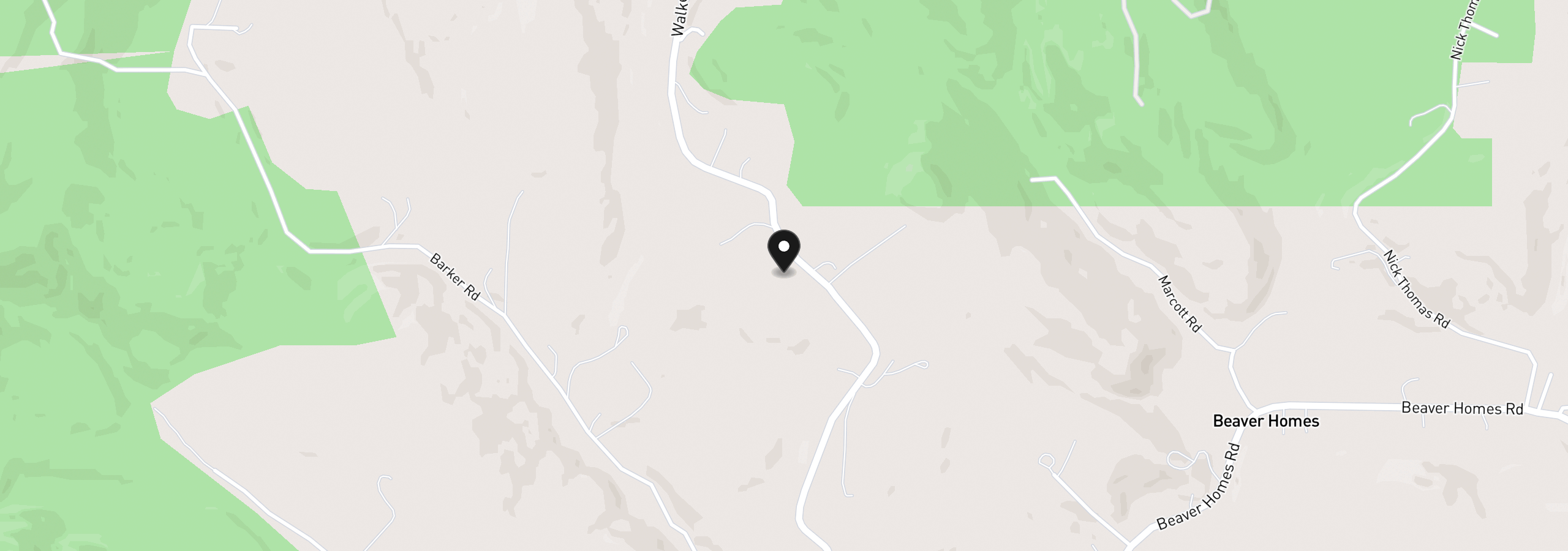 Map showing the location of 69865 Walker Rd, Rainier, OR 97048