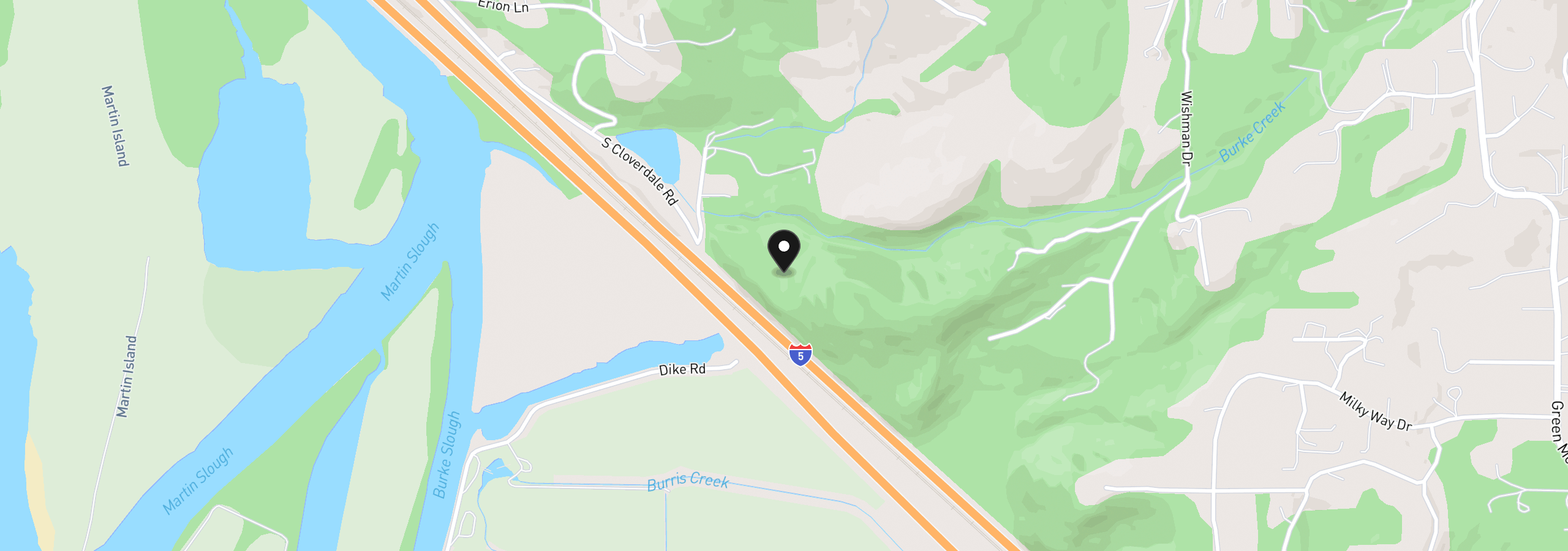 Map showing the location of N Burke Rd 2, Woodland, Wa 98674