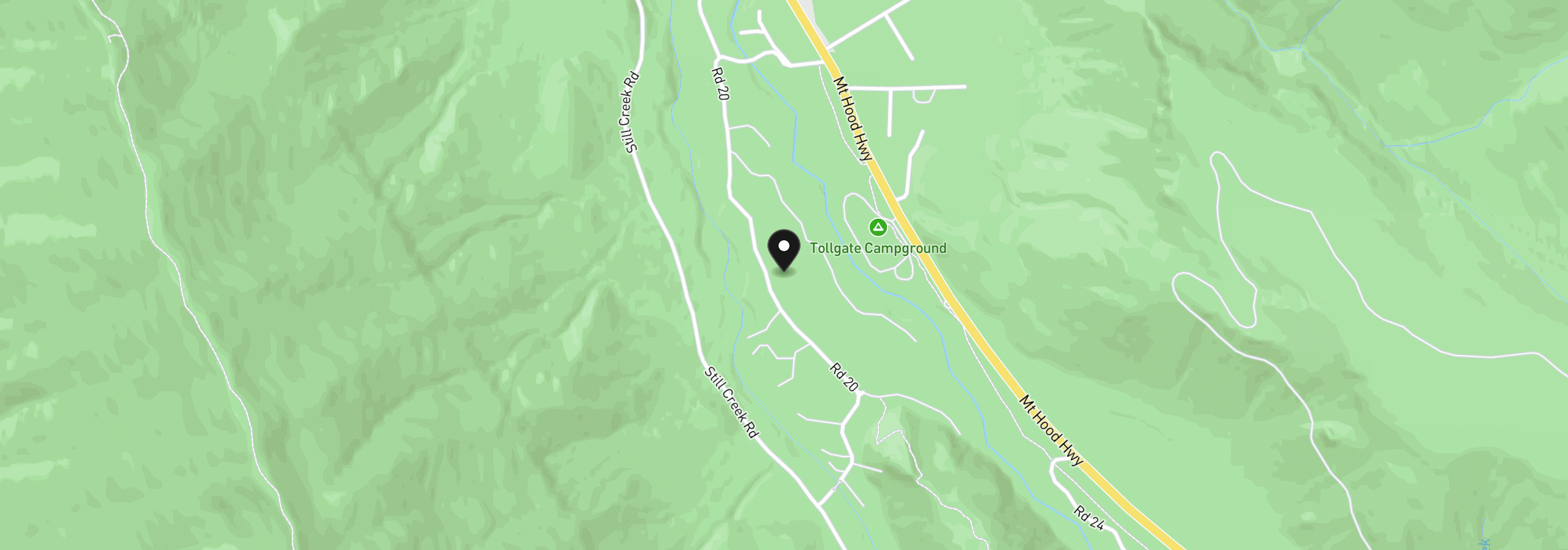 Map showing the location of 28548 E Road 20 Lot 51, Rhododendron, OR 97049