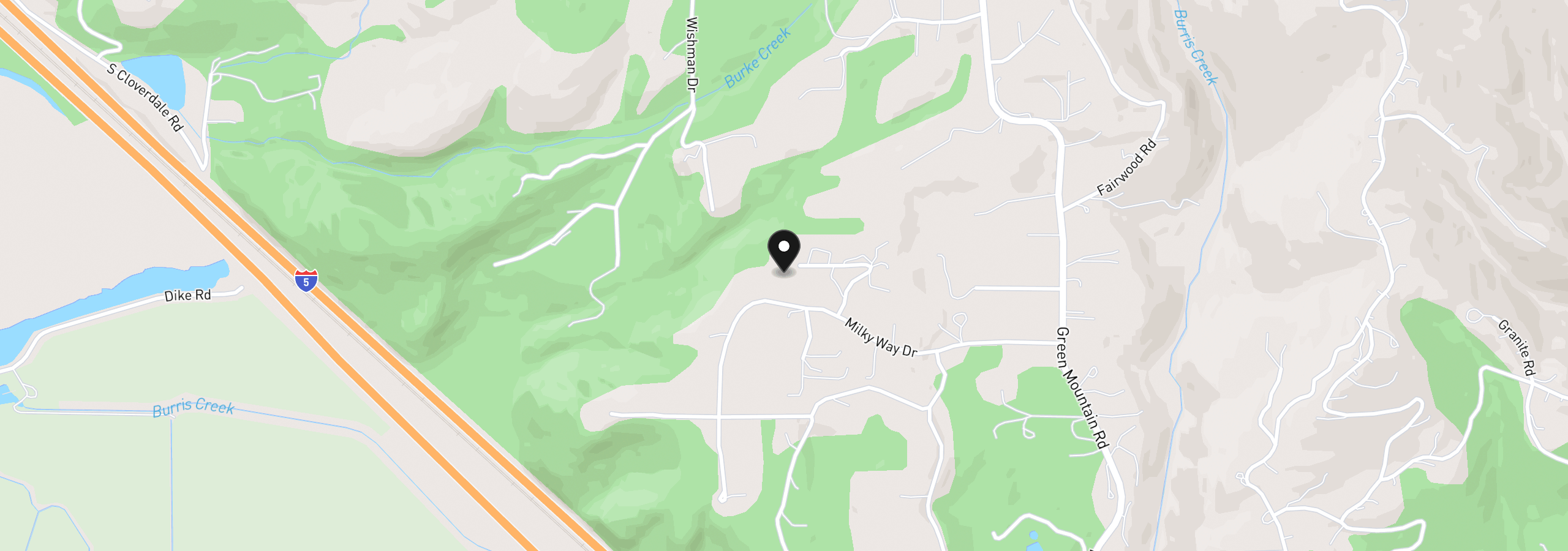 Map showing the location of 159 Mercury St, Woodland, Wa 98674