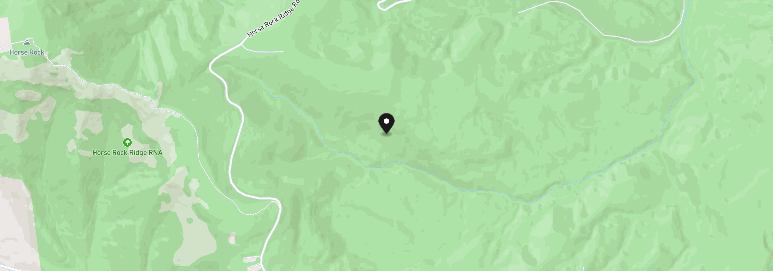 Map showing the location of Blm Road 15, Sweet Home, OR 97386