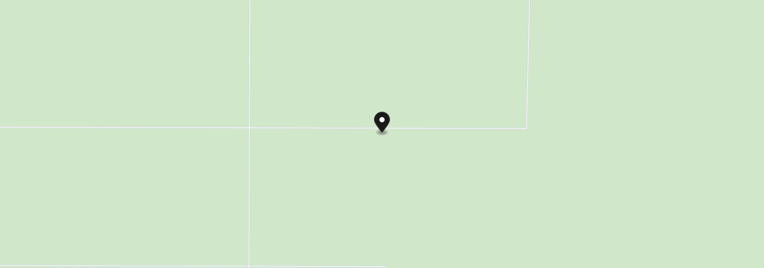 Map showing the location of Fossil Lake Road 100, Christmas Valley, OR 97641