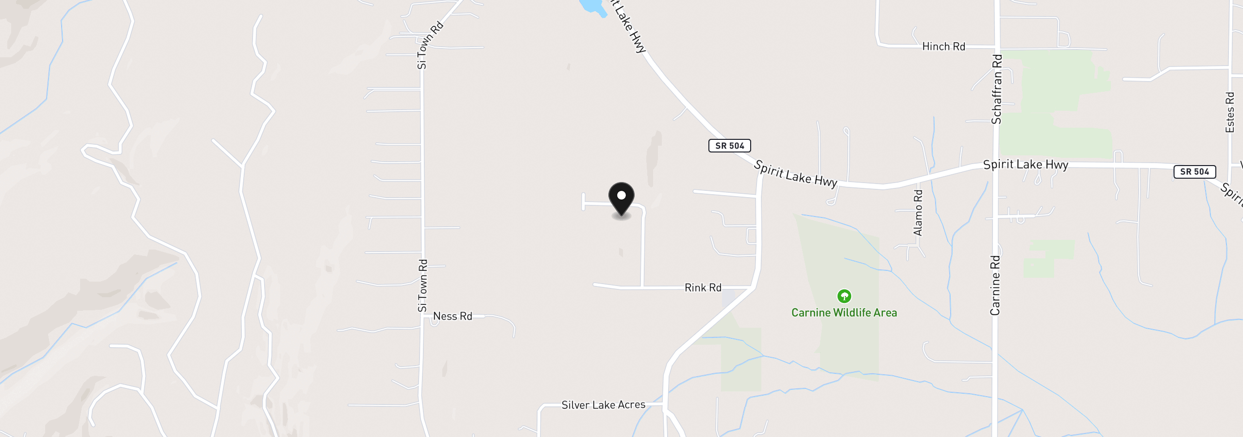 Map showing the location of 315 Dolan Rd, Castle Rock, Wa 98611