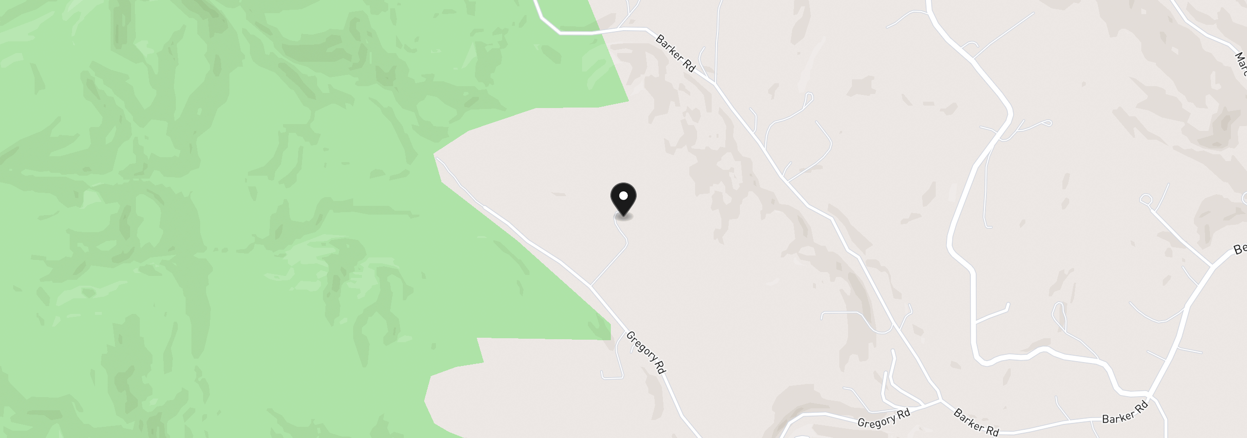 Map showing the location of Gregory Rd, Rainier, OR 97048