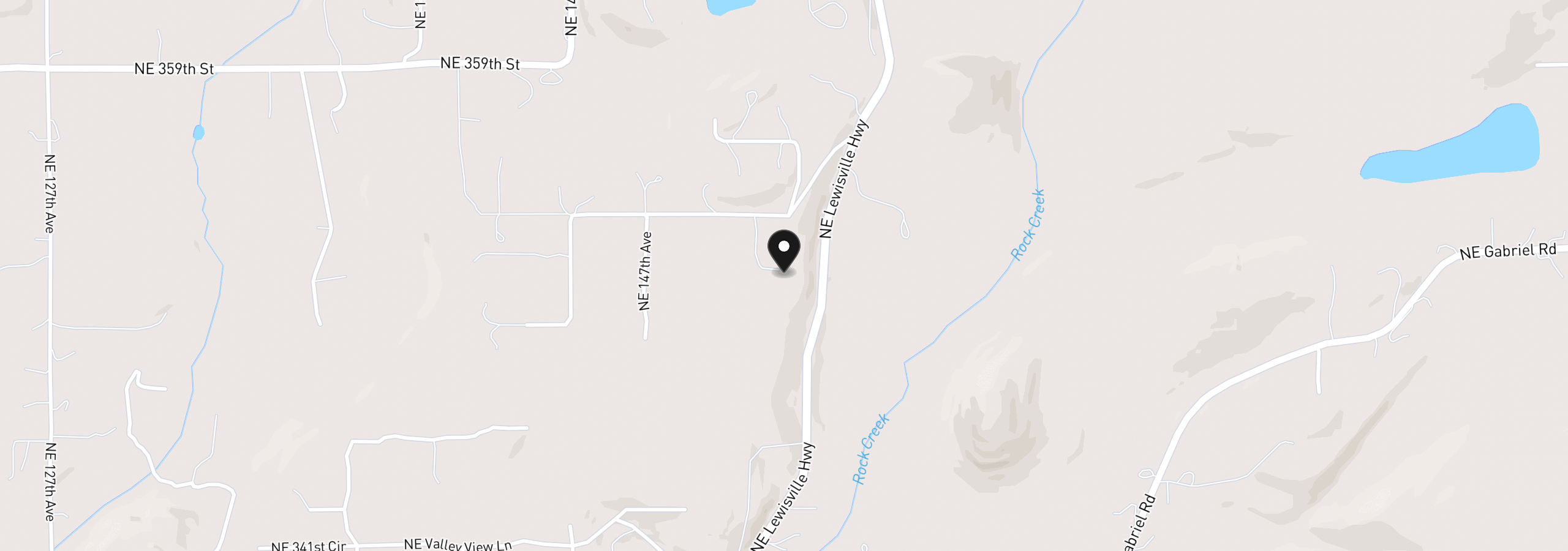 Map showing the location of 15011 NE Hidden Meadows Dr, Yacolt, Wa 98675