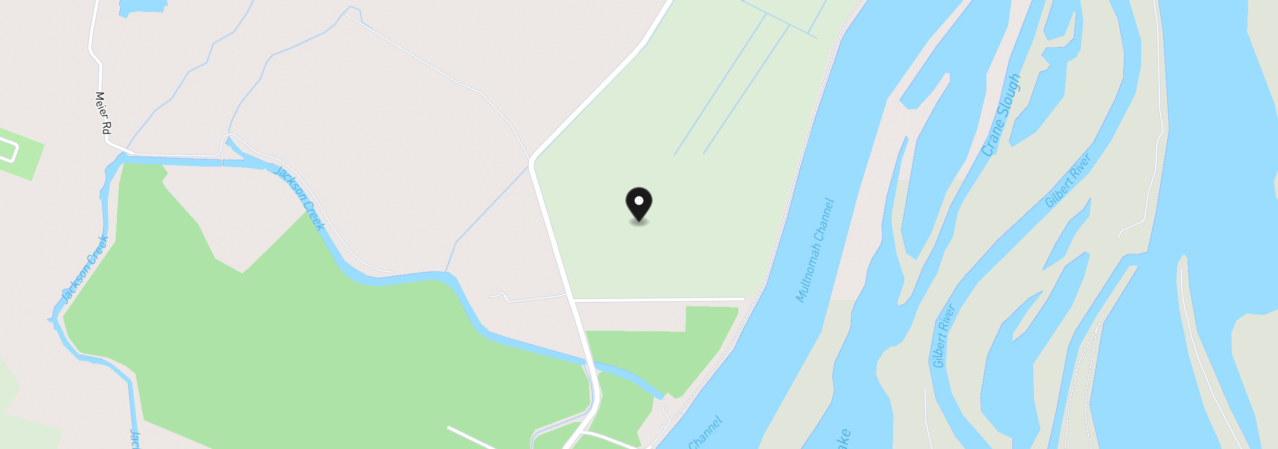 Map showing the location of 00 E Honeyman Rd E, Scappoose, OR 97056