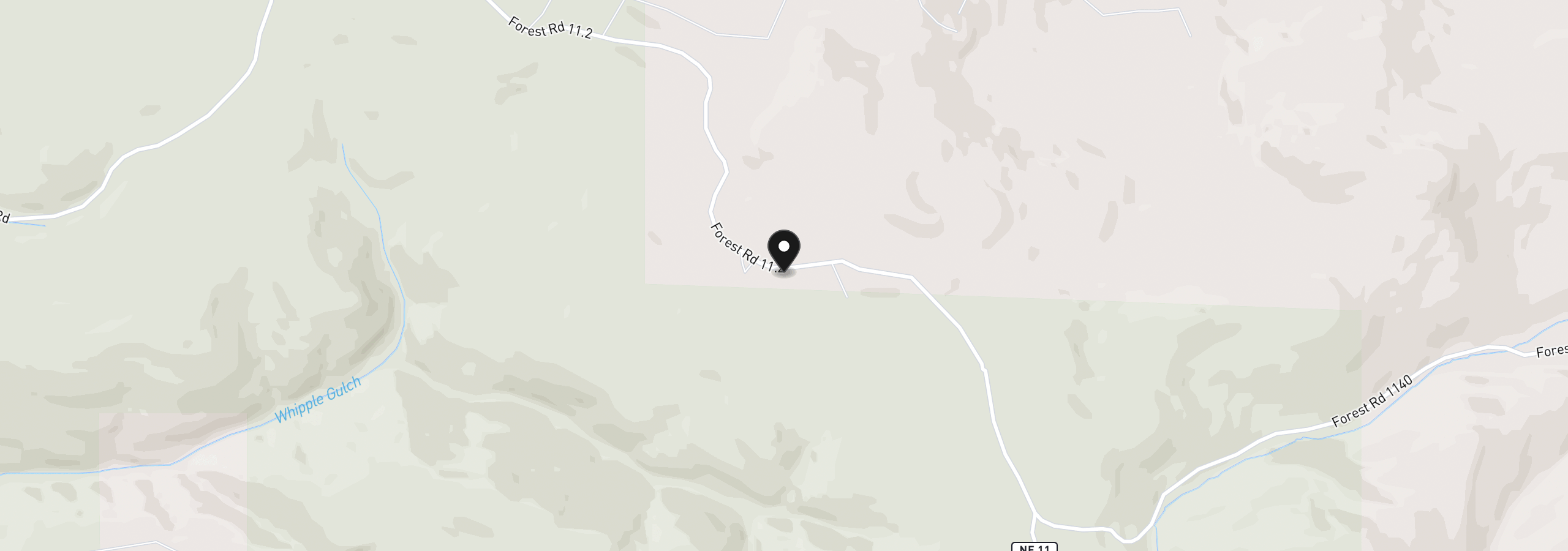 Map showing the location of 0 Old Trestle Rd, Baker City, OR 97814