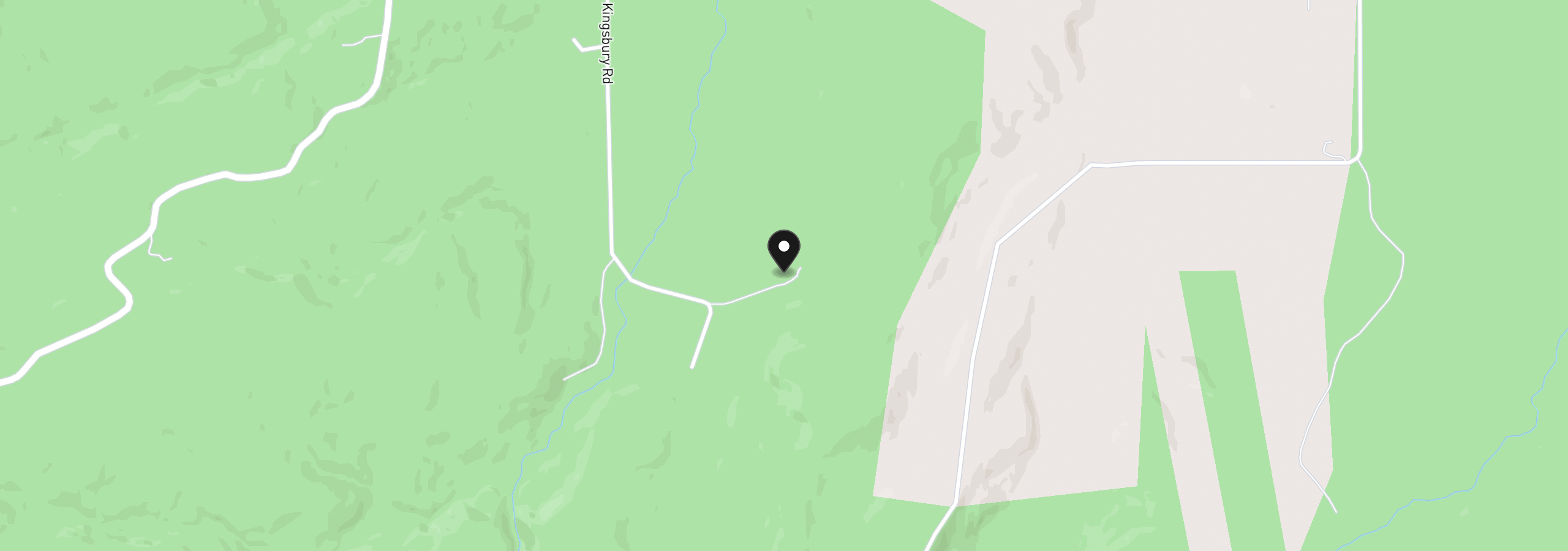 Map showing the location of 28401 Kingsbury Rd, Lebanon, OR 97355