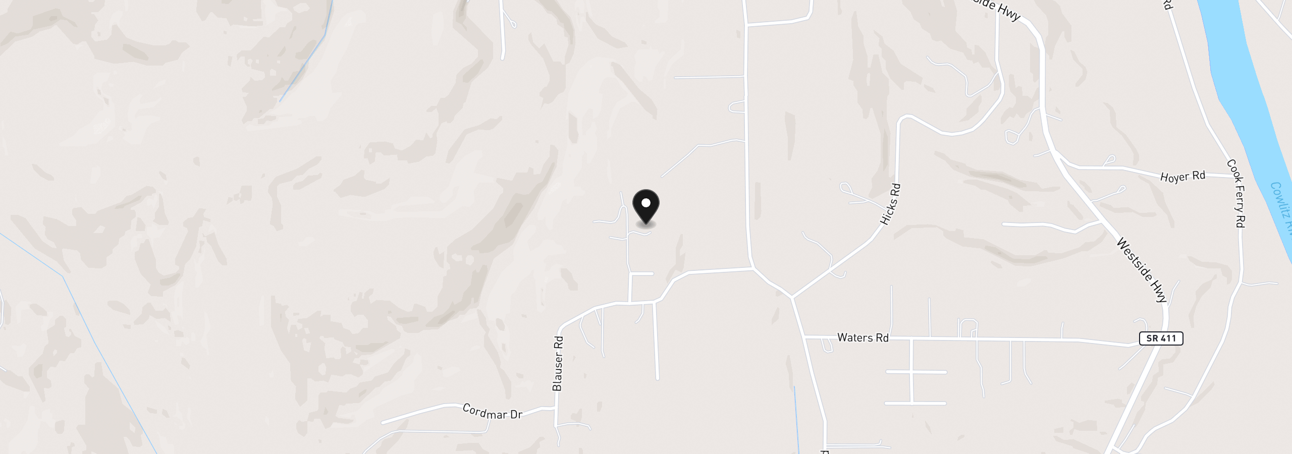 Map showing the location of 204 Vogel Rd, Castle Rock, Wa 98611