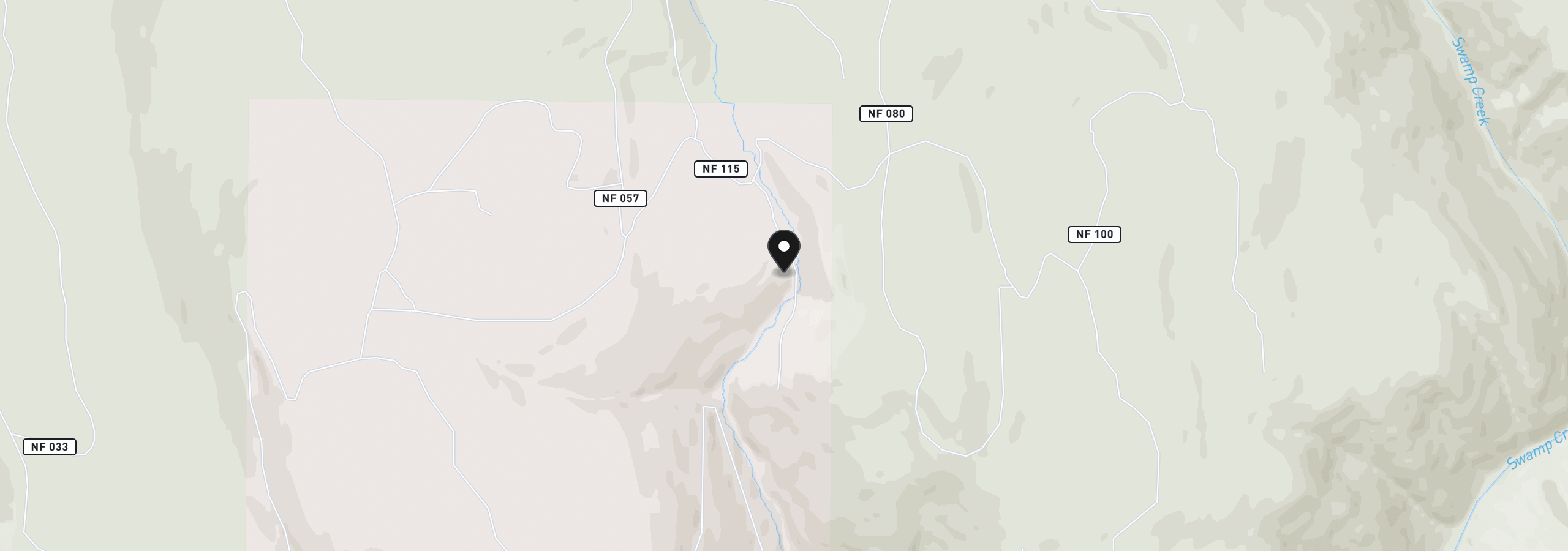 Map showing the location of 63850 Lost Creek Ln, Elgin, OR 97827