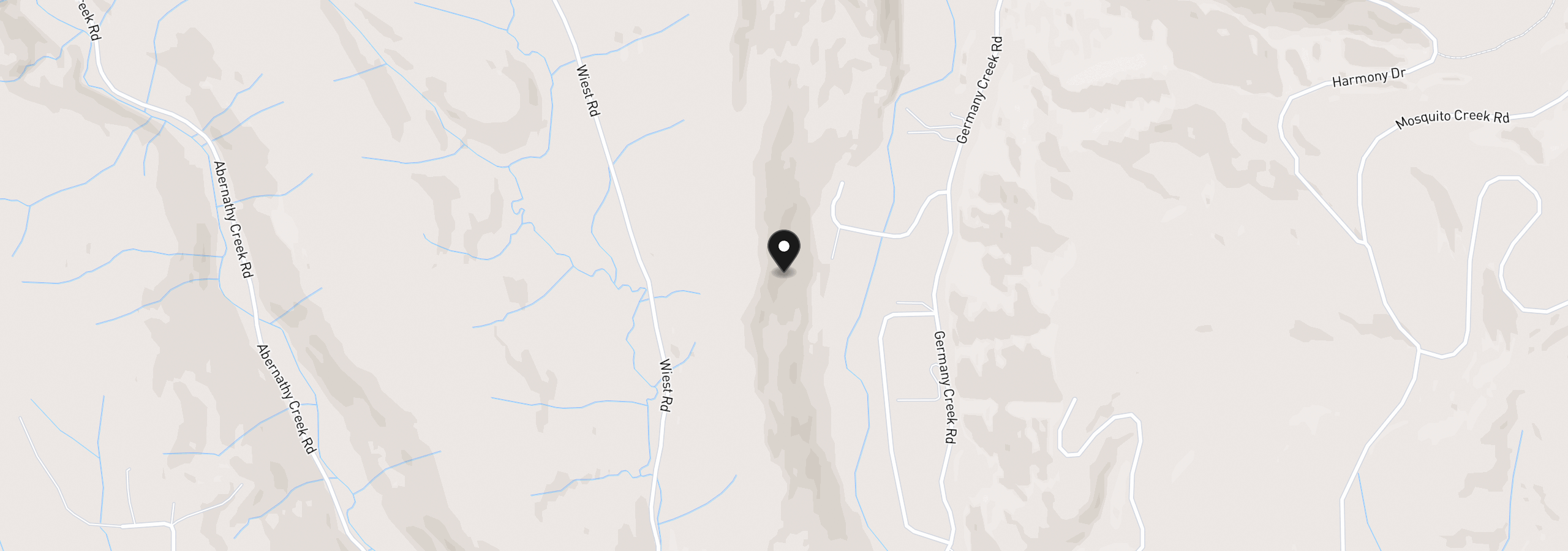 Map showing the location of 505 Apple Creek Rd, Longview, Wa 98632