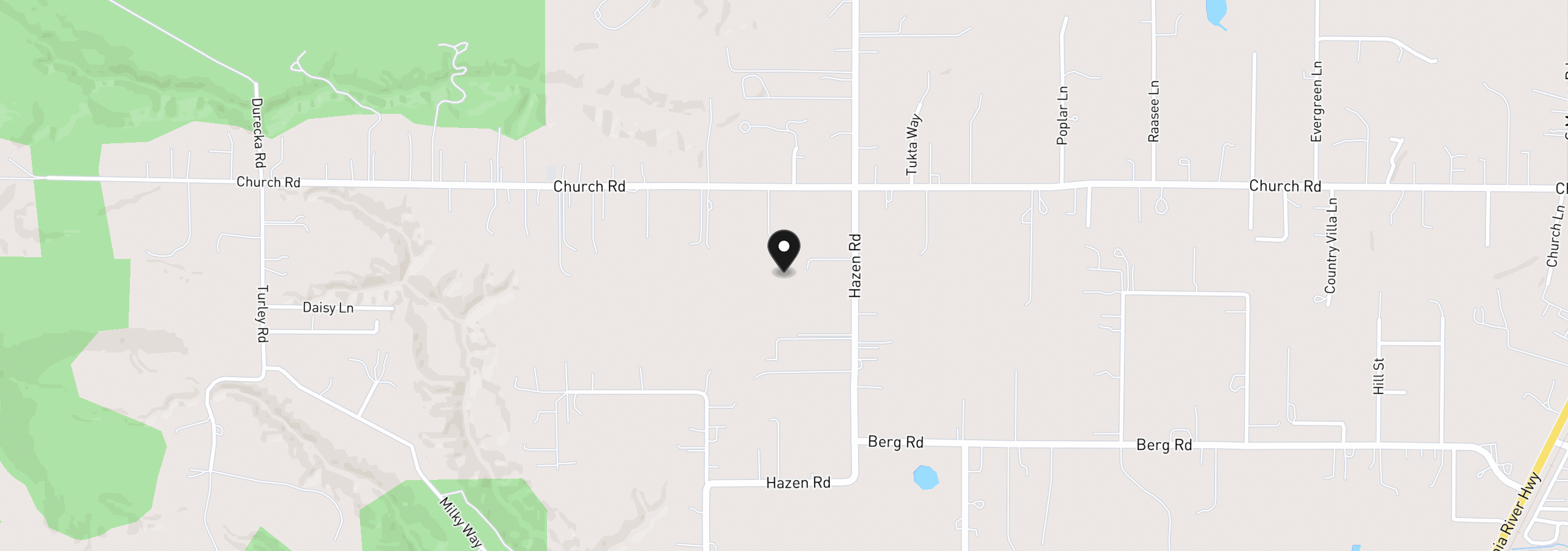 Map showing the location of Wight Lot 3, Warren, OR 97053