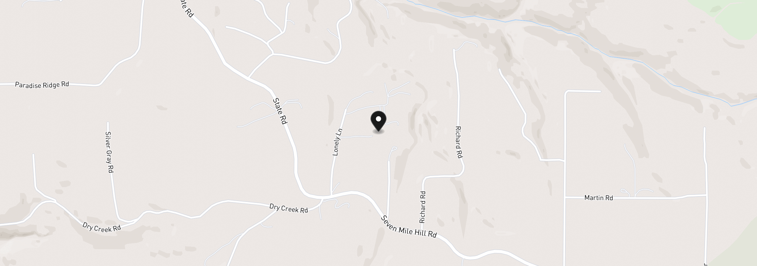 Map showing the location of 2015 Lonely Ln, Mosier, OR 97040