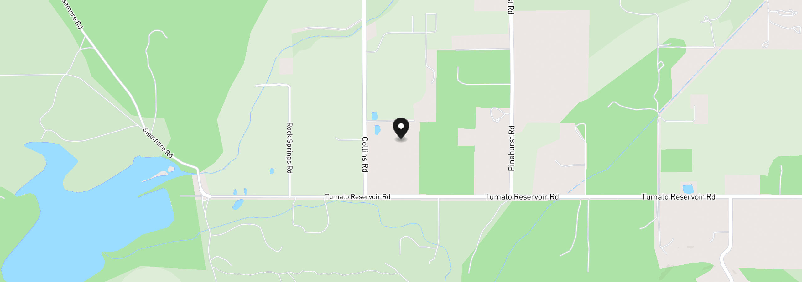 Map showing the location of 64464 Collins Rd, Bend, OR 97703