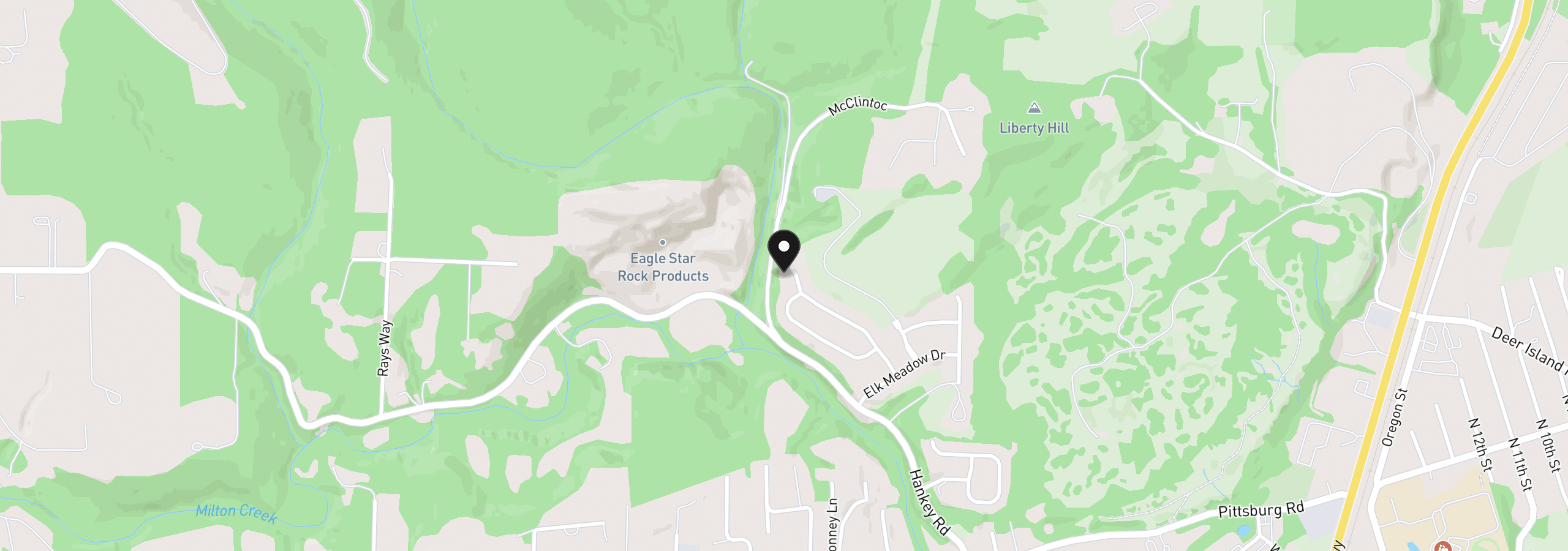 Map showing the location of 35464 Valley View Dr 82-92, St. Helens, OR 97051