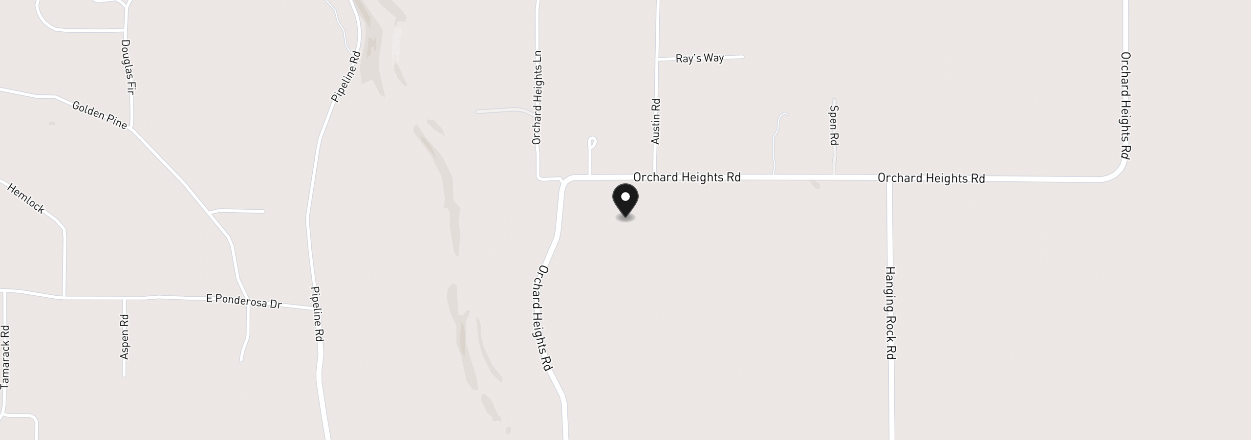 Map showing the location of 4 Carol Ln, Goldendale, Wa 98620