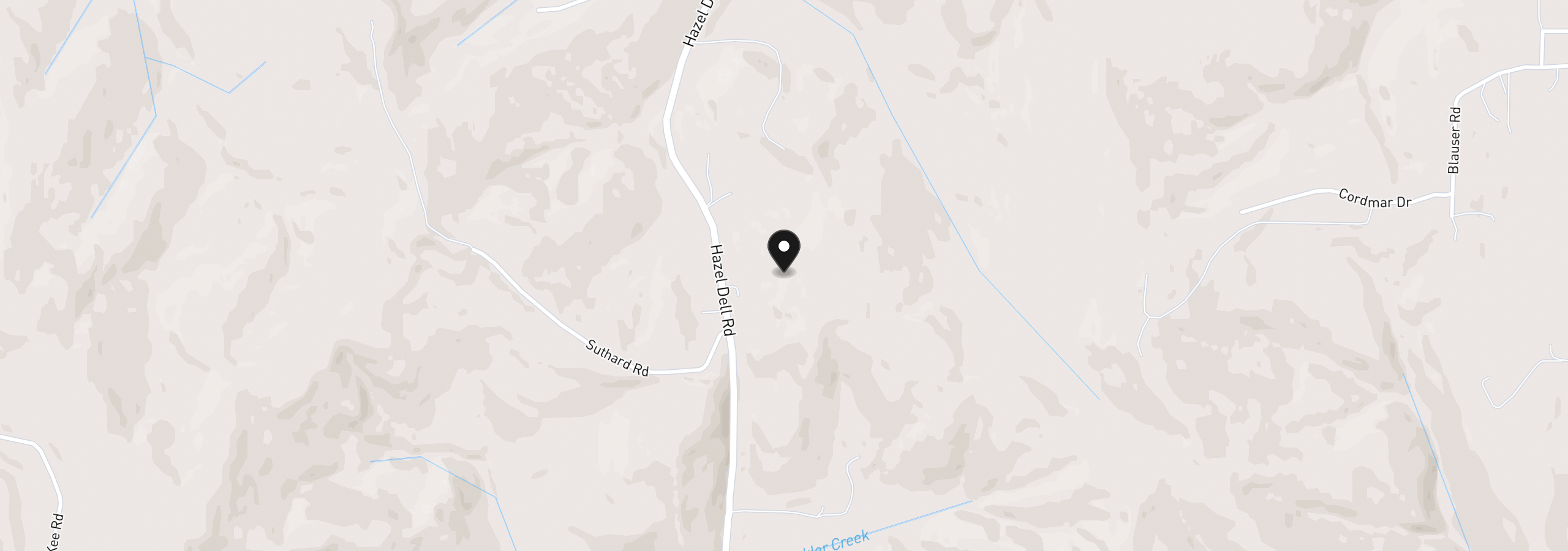 Map showing the location of 1836 Hazel Dell Rd, Castle Rock, Wa 98611