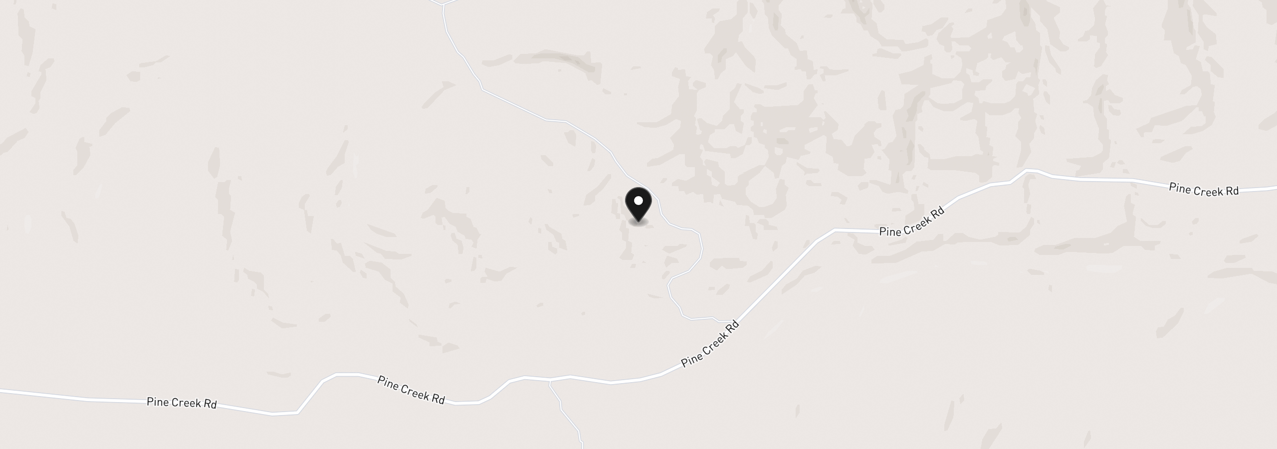 Map showing the location of 605 Pine Creek Rd, Bickleton, Wa 99322