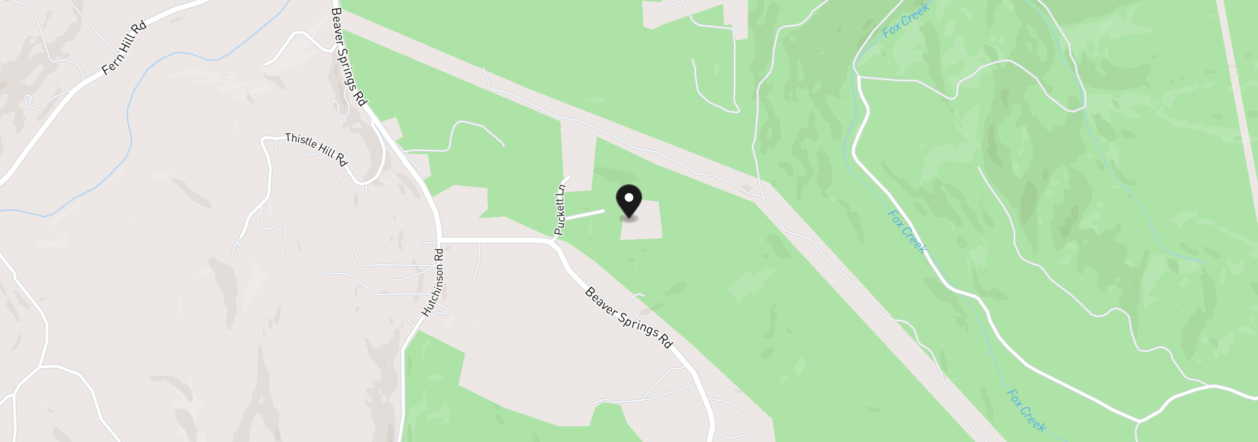 Map showing the location of 73028 Puckett Ln, Rainier, OR 97048