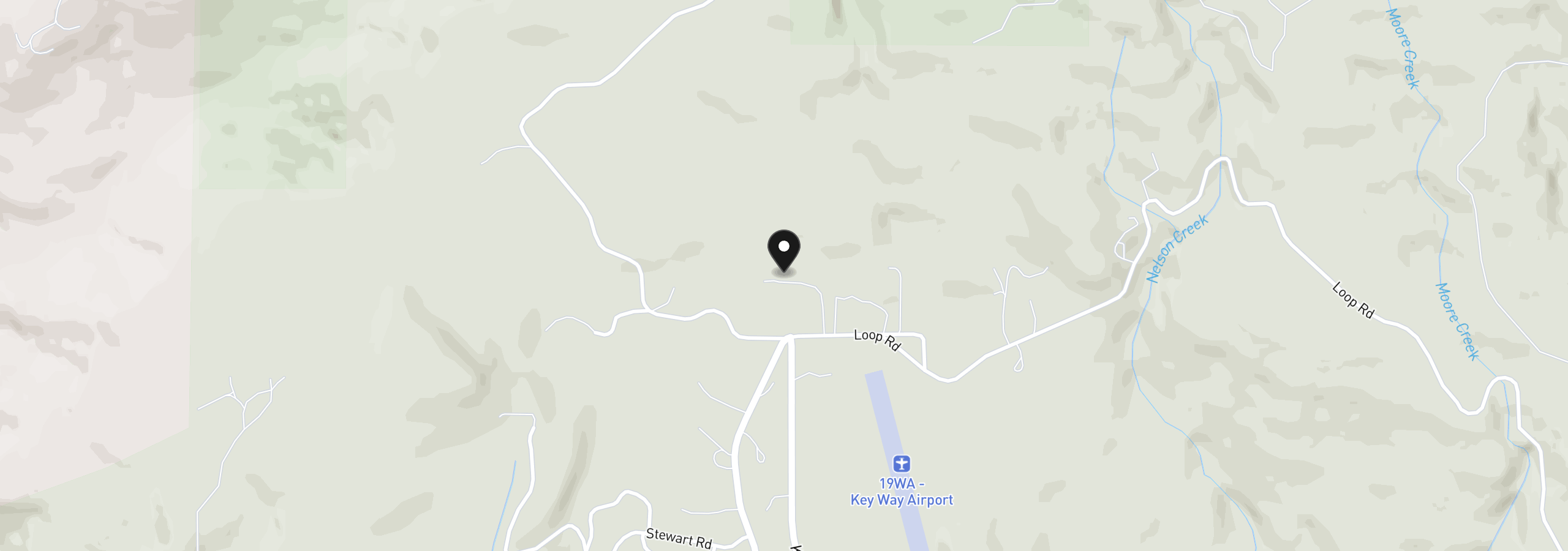 Map showing the location of 2401 Loop Rd, Stevenson, Wa 98648