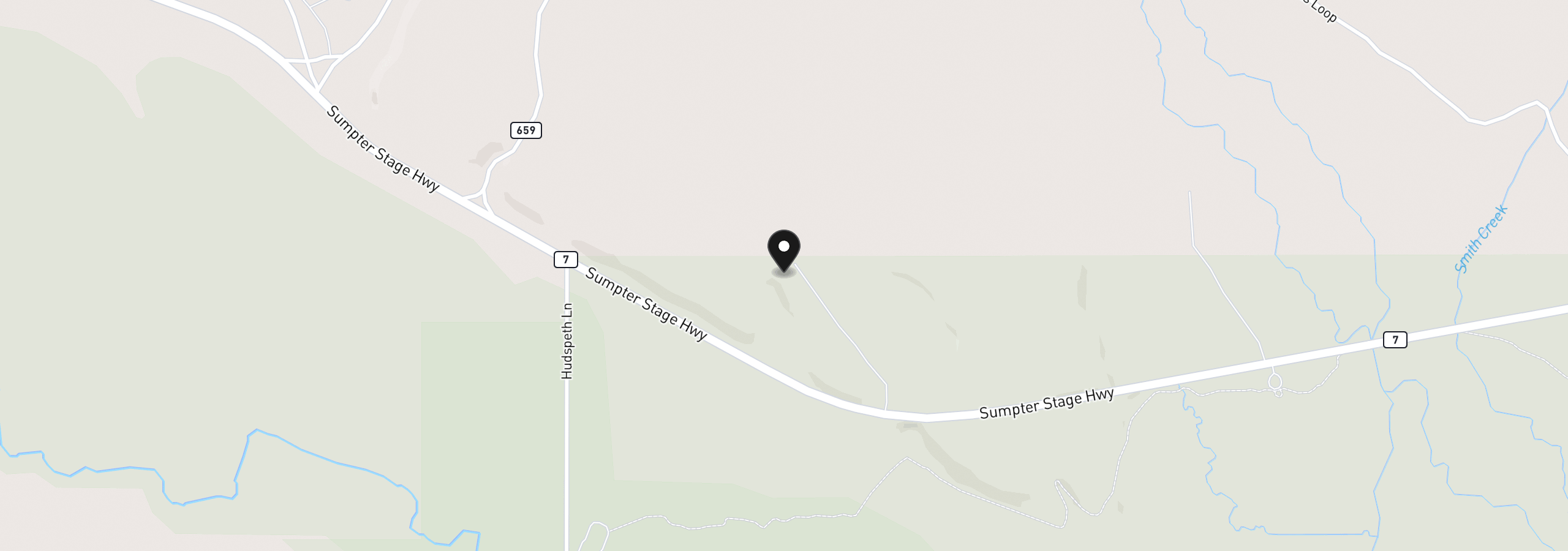 Map showing the location of 38470 Elkhorn Estates Rd, Baker City, OR 97814