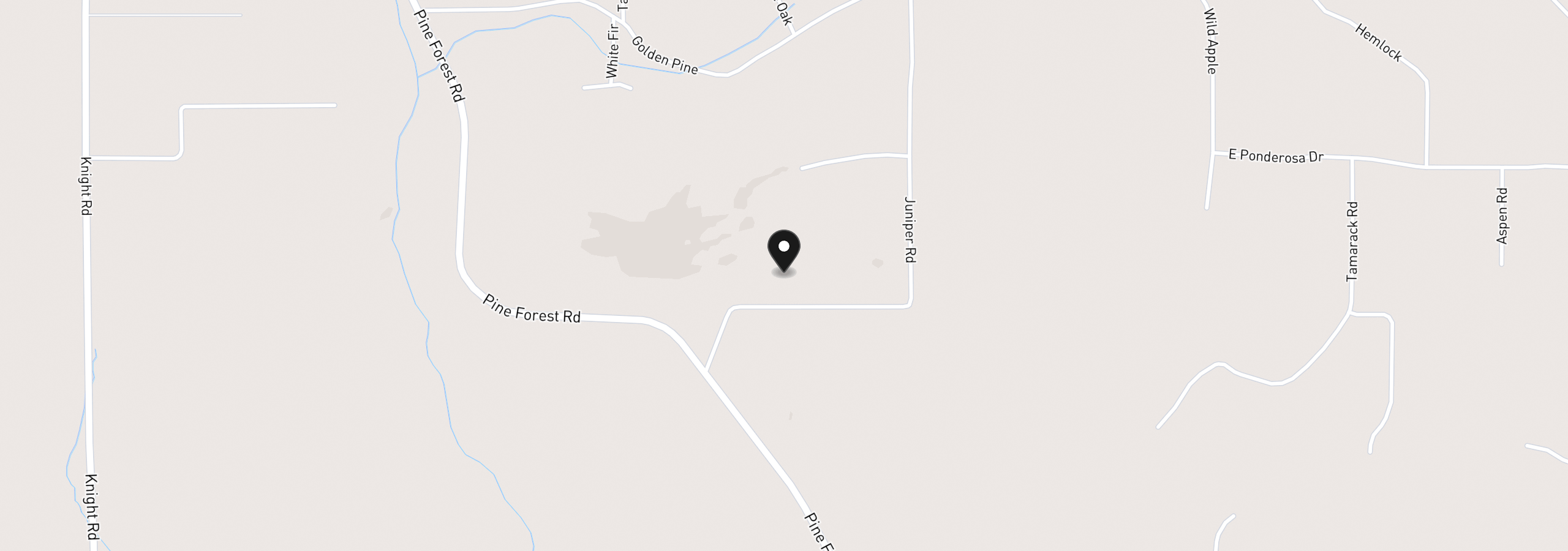 Map showing the location of 65 Red Cedar, Goldendale, Wa 98620