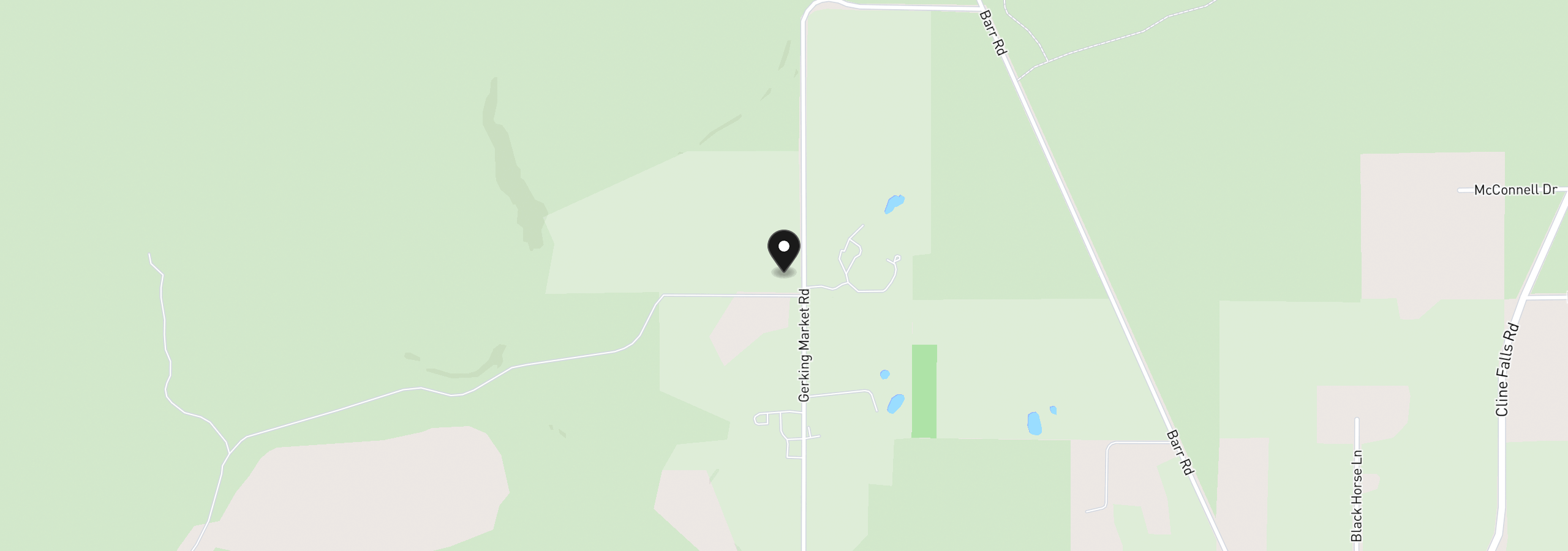 Map showing the location of 66505 Gerking Market Rd, Bend, OR 97703
