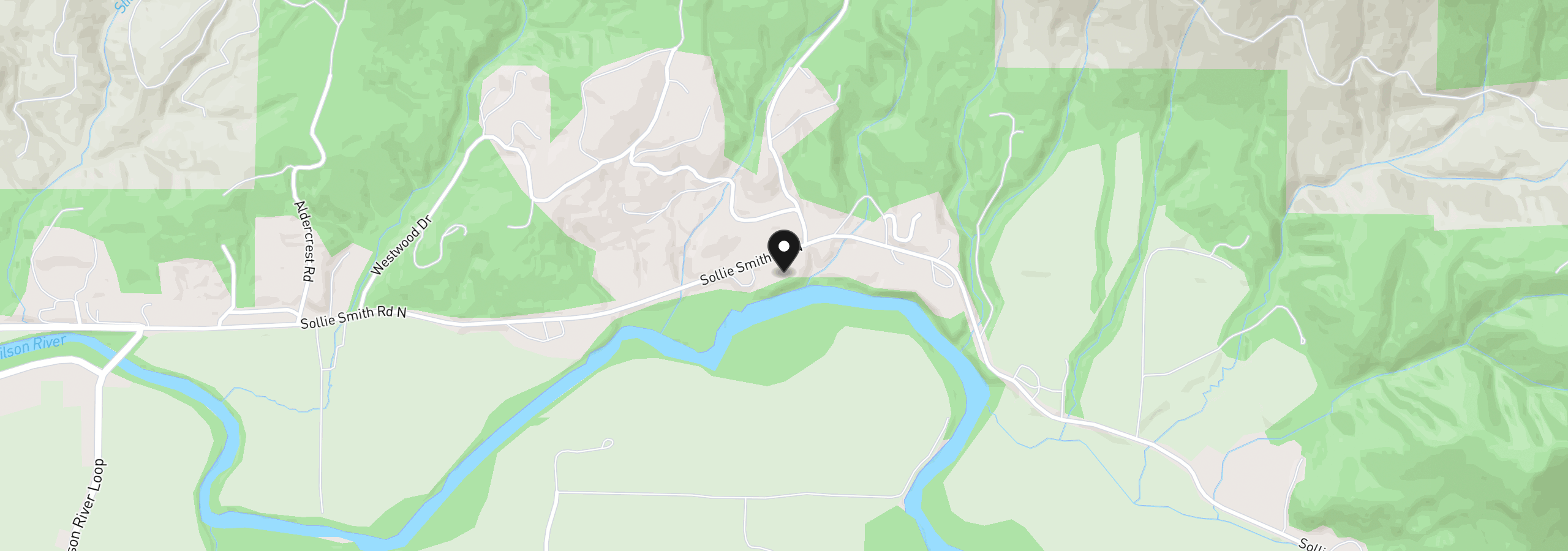 Map showing the location of 7785 Sollie Smith Rd, Tillamook, OR 97141