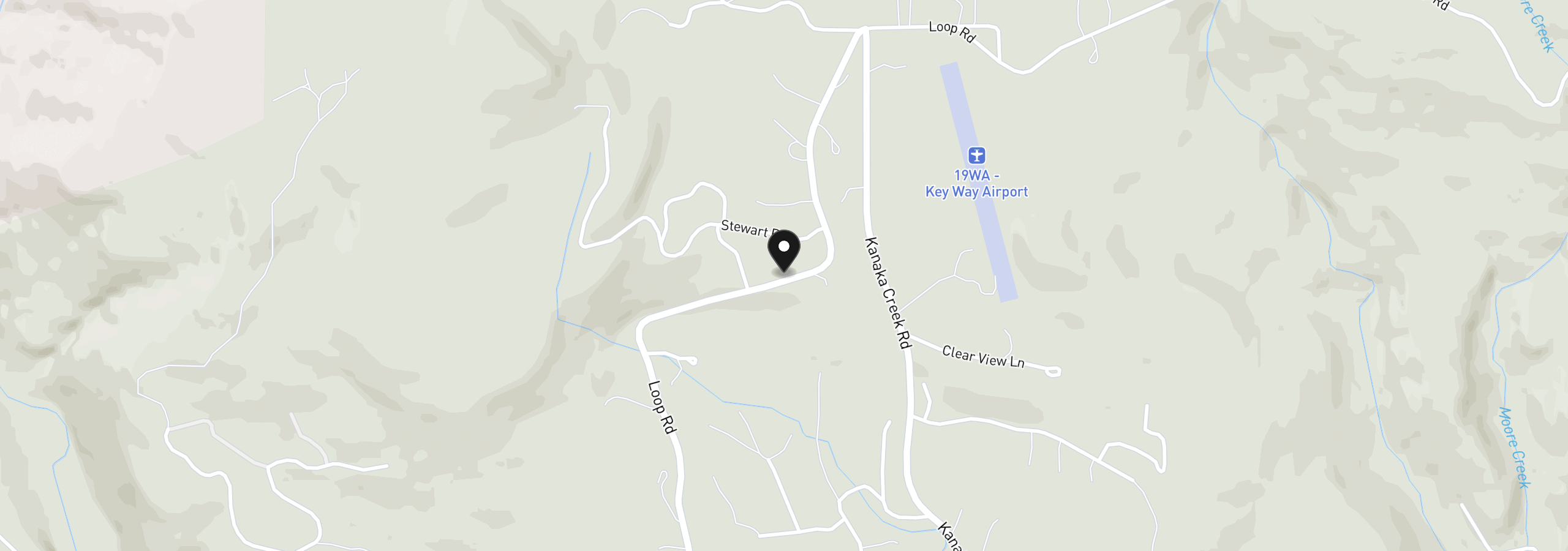 Map showing the location of 1811 E Loop Rd, Stevenson, Wa 98648