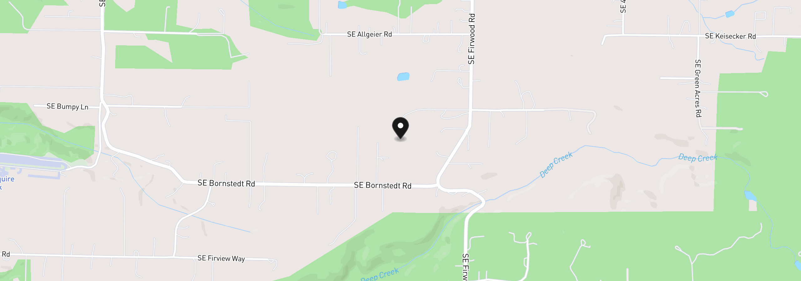 Map showing the location of 23343 SE Firwood Rd, Sandy, OR 97055