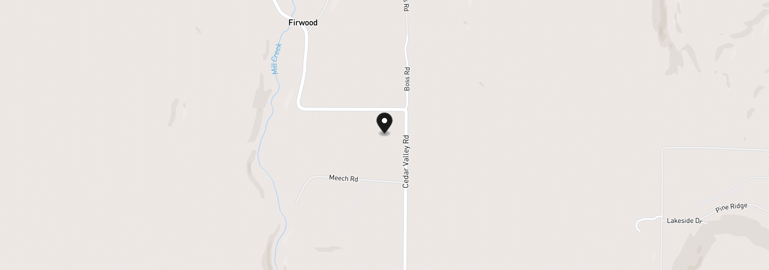 Map showing the location of 701 Cedar Valley Rd, Goldendale, Wa 98620