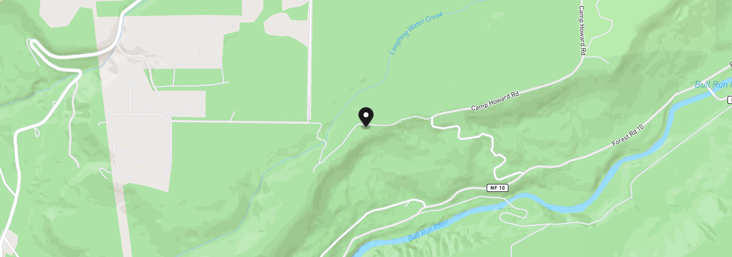Map showing the location of 44640 SE Tuckridge Rd, Sandy, OR 97055